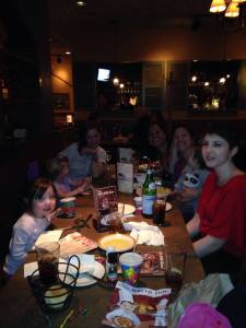 Good friends, food and family